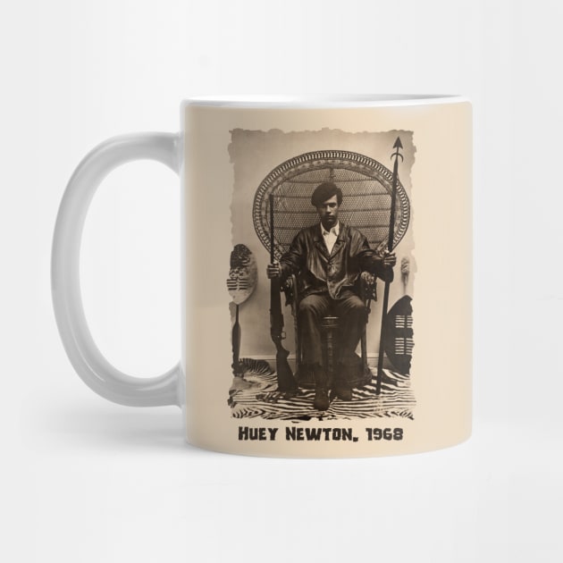 Huey Newton by CheezeDealer